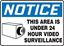 Picture of 34650 - 24 HOUR VIDEO SURVEILLANCE SIGN