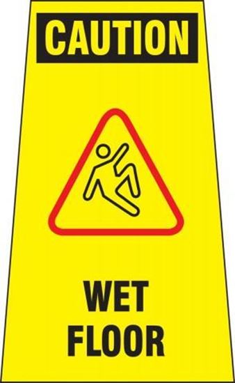 Picture of 35292 - OSHA CAUTION 2 X FOLD-UPS® : WET FLOOR